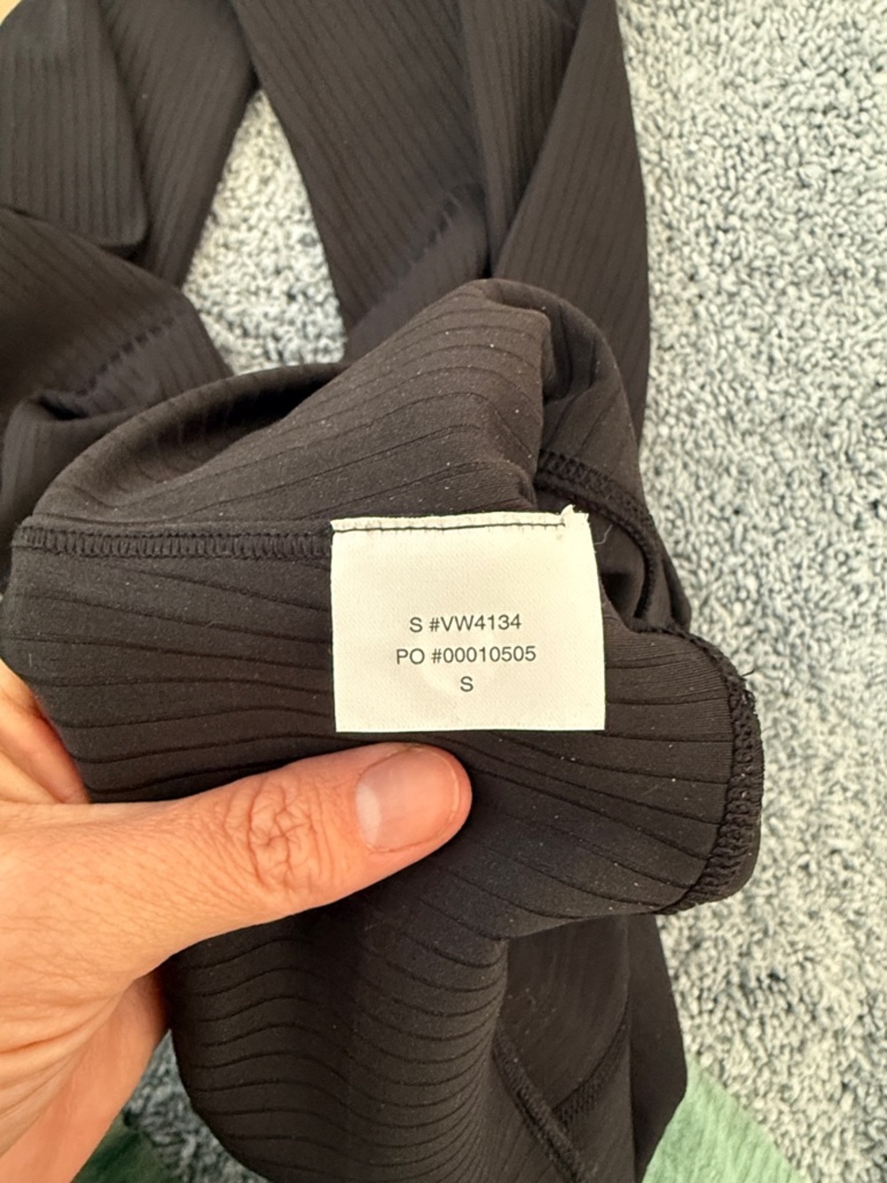 Inversion Rib Legging - black - worn once - Picture 5 of 5